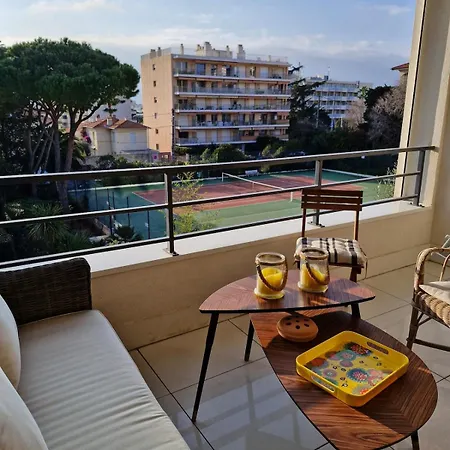 شقة Grand 3 Quartier Pinede Juan